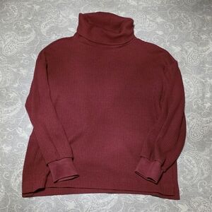 Gap Maroon Cowlneck (Size S)